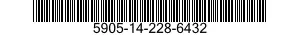 5905-14-228-6432  5905142286432 142286432