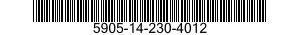 5905-14-230-4012  5905142304012 142304012