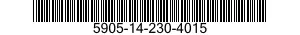5905-14-230-4015  5905142304015 142304015
