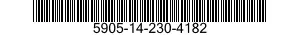 5905-14-230-4182  5905142304182 142304182