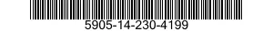 5905-14-230-4199  5905142304199 142304199