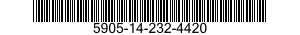 5905-14-232-4420  5905142324420 142324420