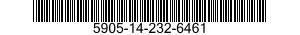5905-14-232-6461  5905142326461 142326461