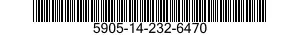 5905-14-232-6470  5905142326470 142326470