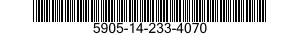 5905-14-233-4070  5905142334070 142334070