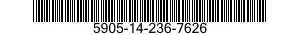 5905-14-236-7626  5905142367626 142367626