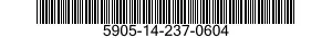 5905-14-237-0604  5905142370604 142370604
