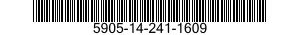 5905-14-241-1609  5905142411609 142411609