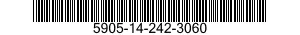 5905-14-242-3060  5905142423060 142423060