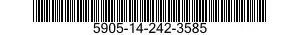 5905-14-242-3585  5905142423585 142423585