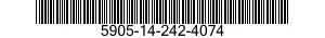 5905-14-242-4074  5905142424074 142424074