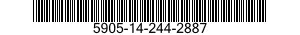5905-14-244-2887  5905142442887 142442887