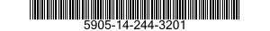 5905-14-244-3201  5905142443201 142443201