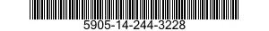 5905-14-244-3228  5905142443228 142443228