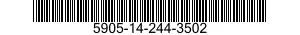 5905-14-244-3502  5905142443502 142443502