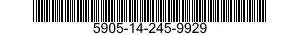 5905-14-245-9929  5905142459929 142459929