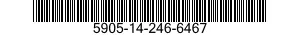 5905-14-246-6467  5905142466467 142466467