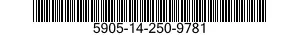 5905-14-250-9781  5905142509781 142509781
