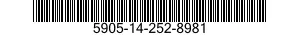 5905-14-252-8981  5905142528981 142528981