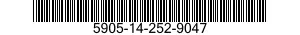 5905-14-252-9047  5905142529047 142529047