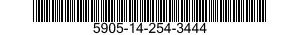 5905-14-254-3444  5905142543444 142543444