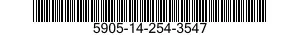 5905-14-254-3547  5905142543547 142543547