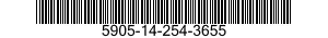 5905-14-254-3655  5905142543655 142543655