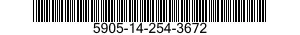 5905-14-254-3672  5905142543672 142543672