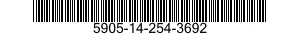 5905-14-254-3692  5905142543692 142543692