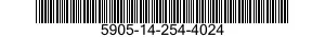 5905-14-254-4024  5905142544024 142544024