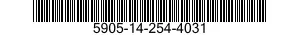 5905-14-254-4031  5905142544031 142544031