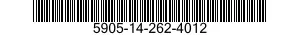 5905-14-262-4012  5905142624012 142624012