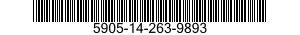 5905-14-263-9893  5905142639893 142639893