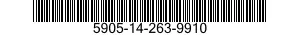 5905-14-263-9910  5905142639910 142639910