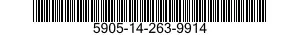 5905-14-263-9914  5905142639914 142639914