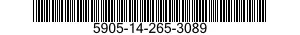 5905-14-265-3089  5905142653089 142653089