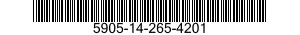 5905-14-265-4201  5905142654201 142654201
