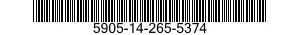 5905-14-265-5374  5905142655374 142655374