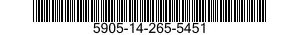 5905-14-265-5451  5905142655451 142655451