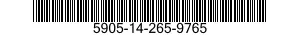 5905-14-265-9765  5905142659765 142659765