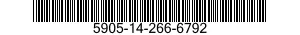 5905-14-266-6792  5905142666792 142666792