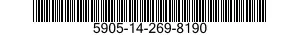 5905-14-269-8190  5905142698190 142698190