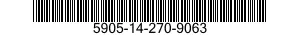 5905-14-270-9063  5905142709063 142709063