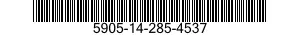 5905-14-285-4537 RESISTOR,FIXED,WIRE WOUND,INDUCTIVE 5905142854537 142854537