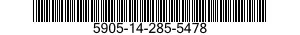 5905-14-285-5478  5905142855478 142855478
