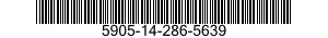 5905-14-286-5639  5905142865639 142865639