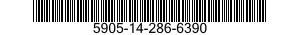 5905-14-286-6390 RESISTOR,VARIABLE,NONWIRE WOUND,NONPRECISION 5905142866390 142866390