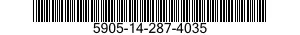 5905-14-287-4035  5905142874035 142874035