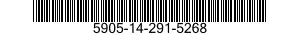 5905-14-291-5268 RESISTOR,FIXED,FILM 5905142915268 142915268