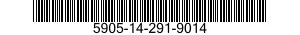 5905-14-291-9014  5905142919014 142919014